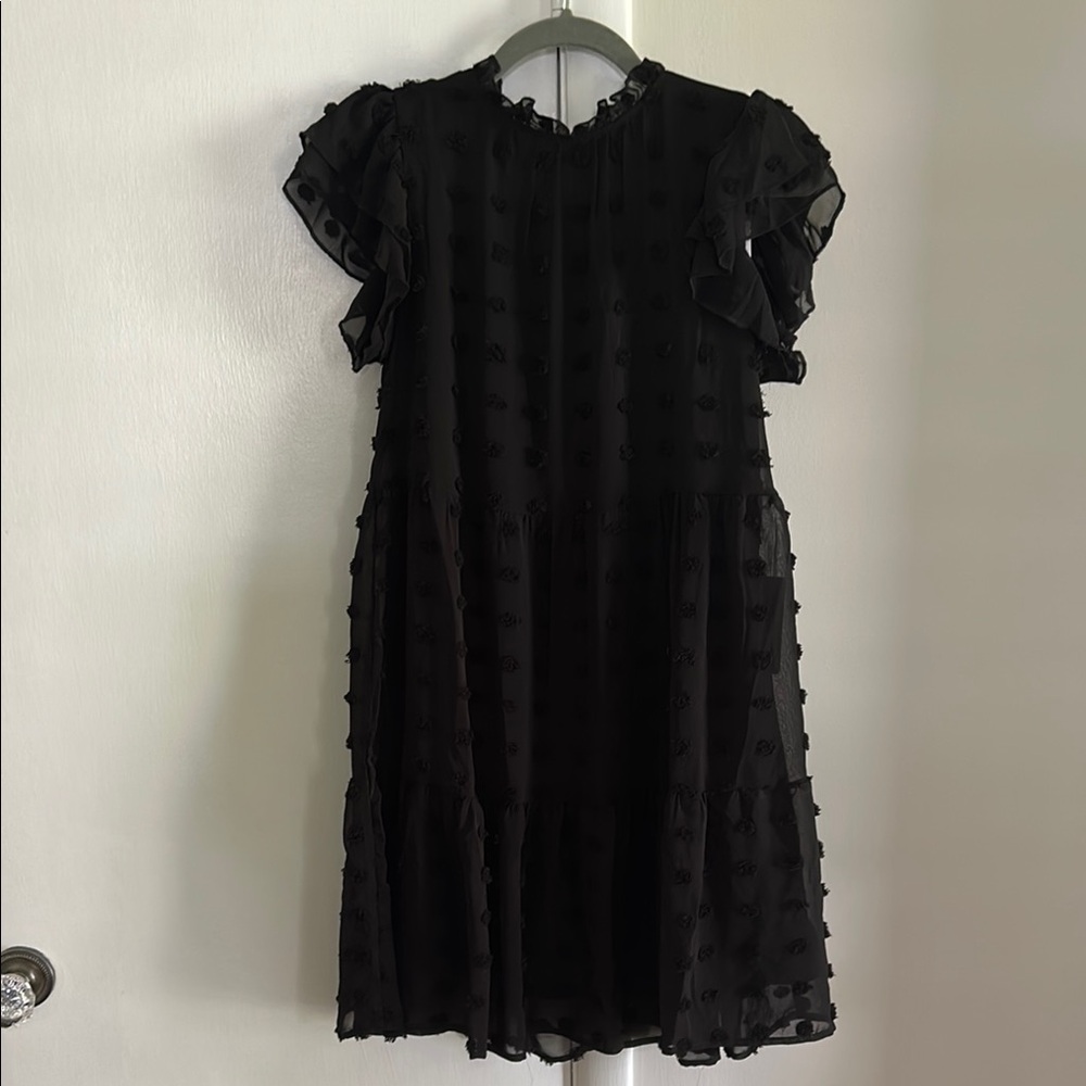 Nordstrom Black Sheer Dress